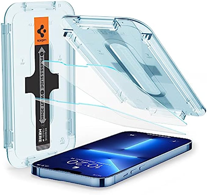 Spigen Tempered Glass Screen Protector Designed for iPhone 13 Pro Max