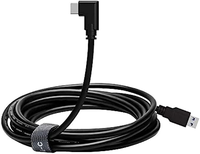 VOKOO Link Cable Compatible with Quest2, USB C 3.2 Gen1 High Speed Data Transfer &amp; Fast Charging Cable, 16ft