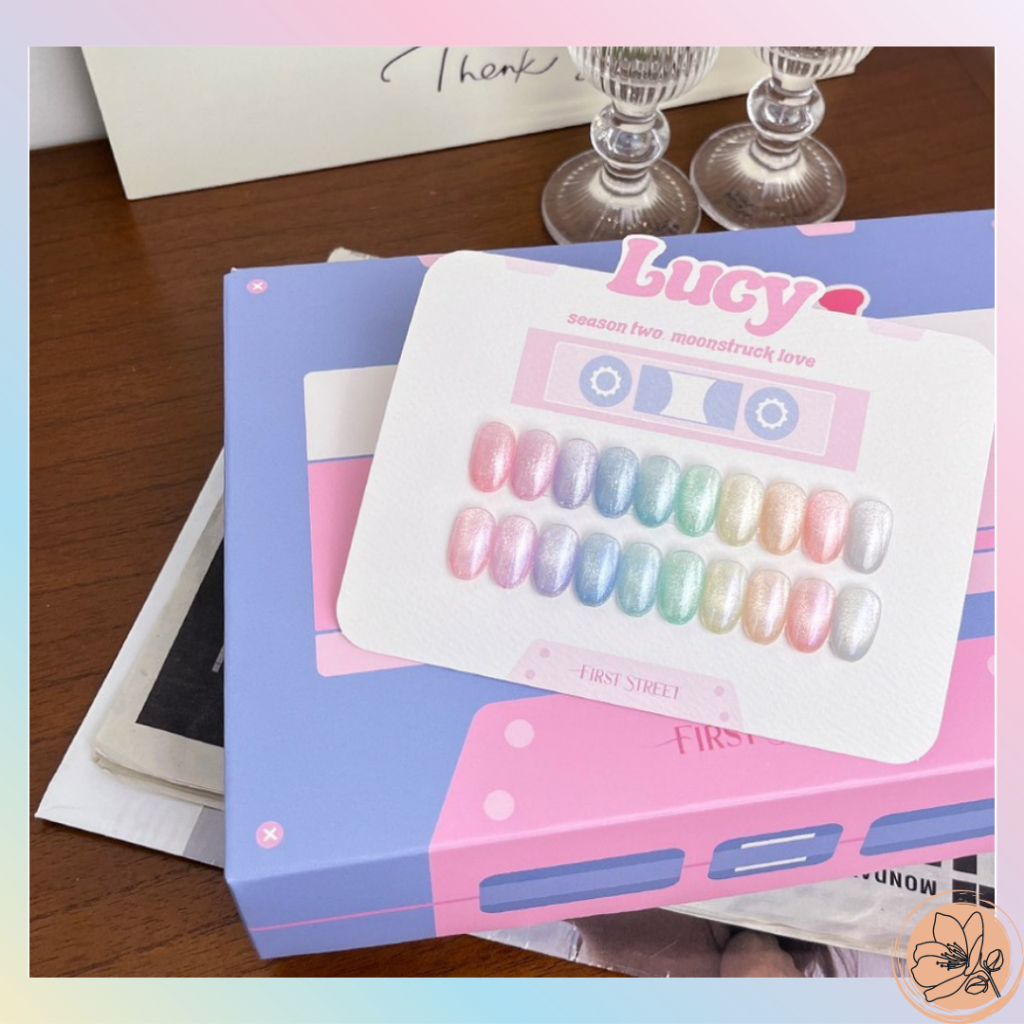 First Street x Lucy 10 Color Set Magnet Nail