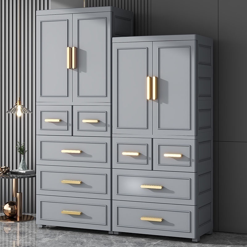 Wardrobe Multifunctional Drawer Children&#039;s Closet Bedroom Multi-layer Storage Cabinet